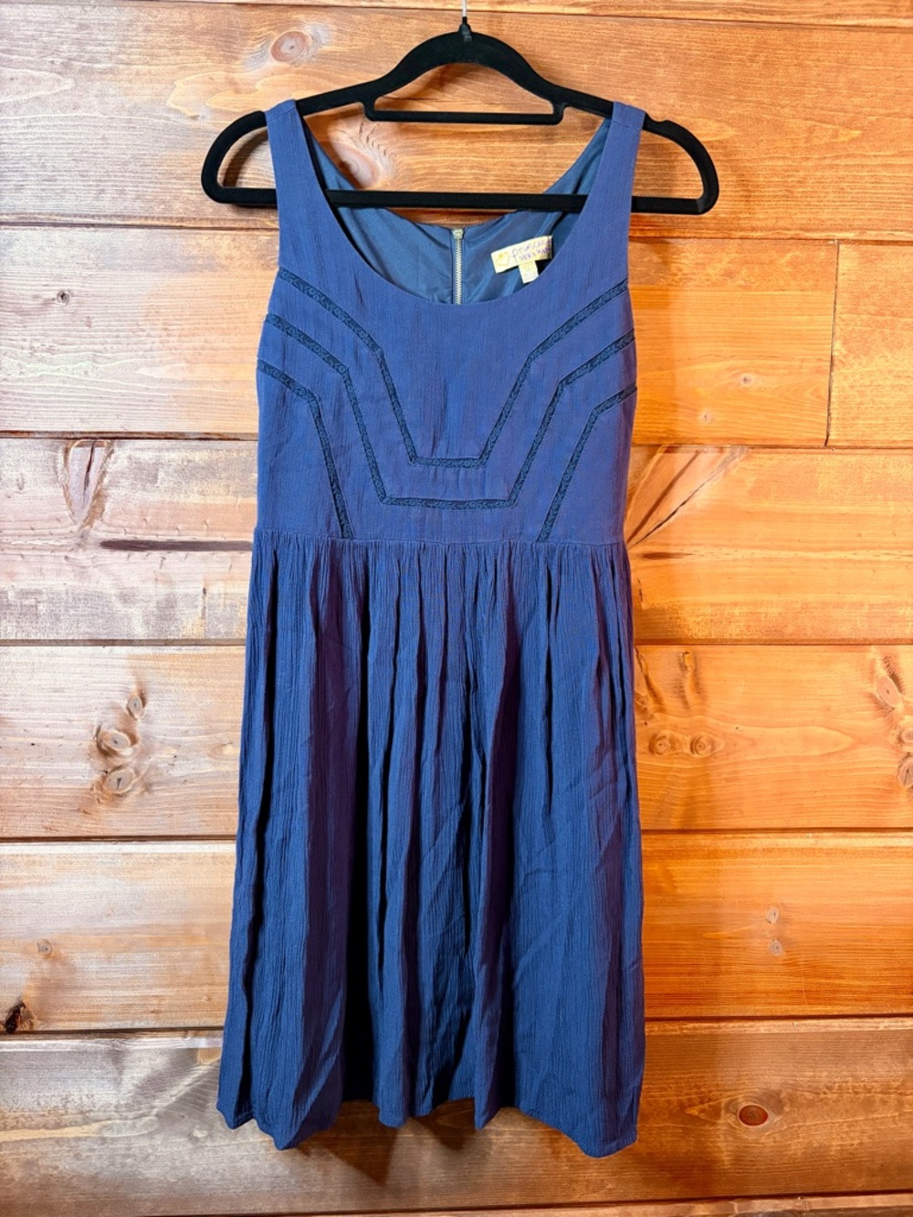 princess vera wang Navy Blue Sleeveless Mini Dress